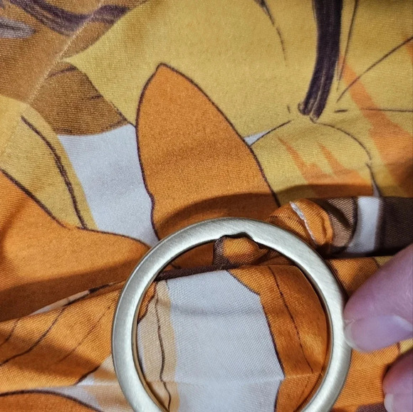 JETS Australia Swimsuit Set High Waist Bottom Padded Bikini Tropical Latt size 6 - Picture 4 of 9